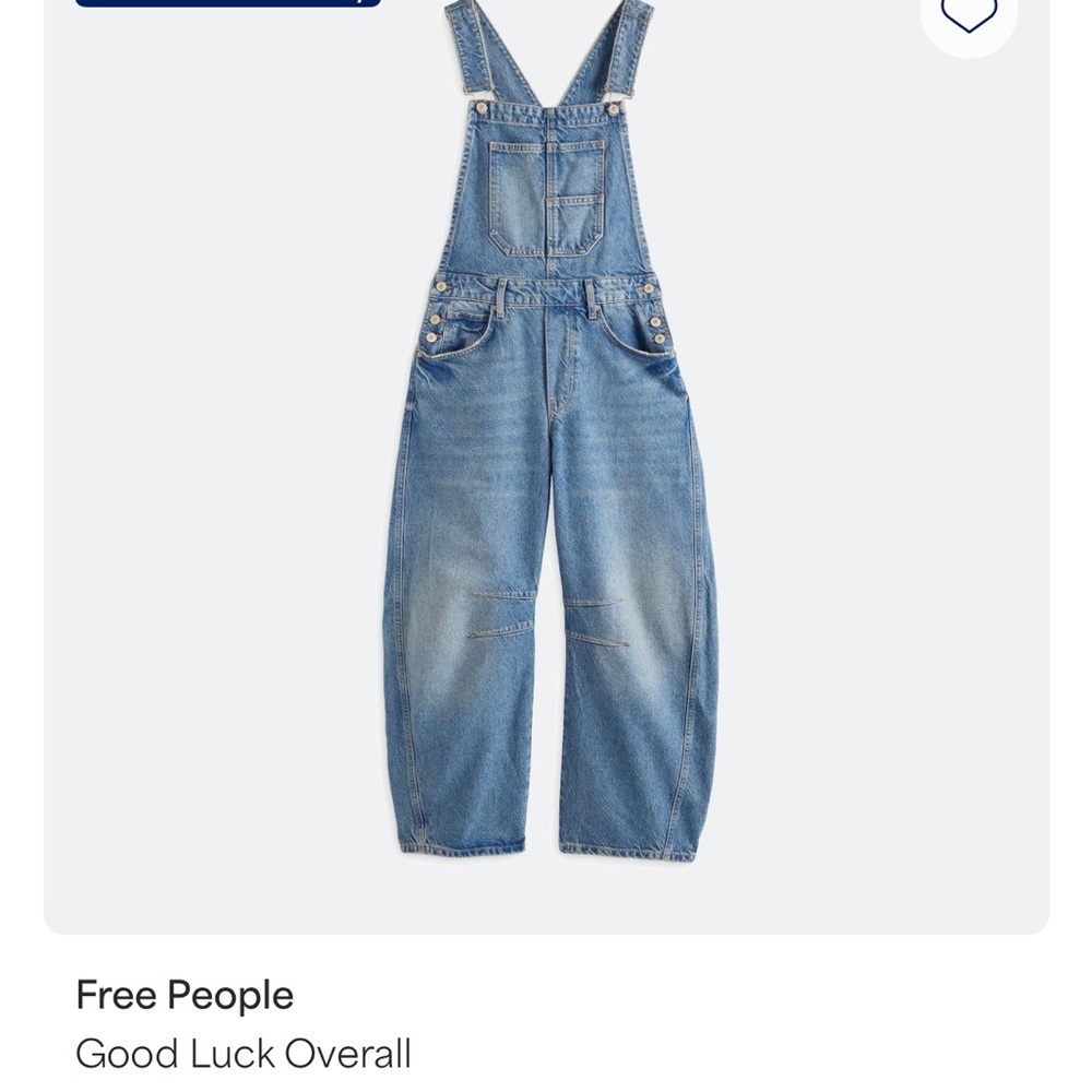 Free people size 26 overalls
